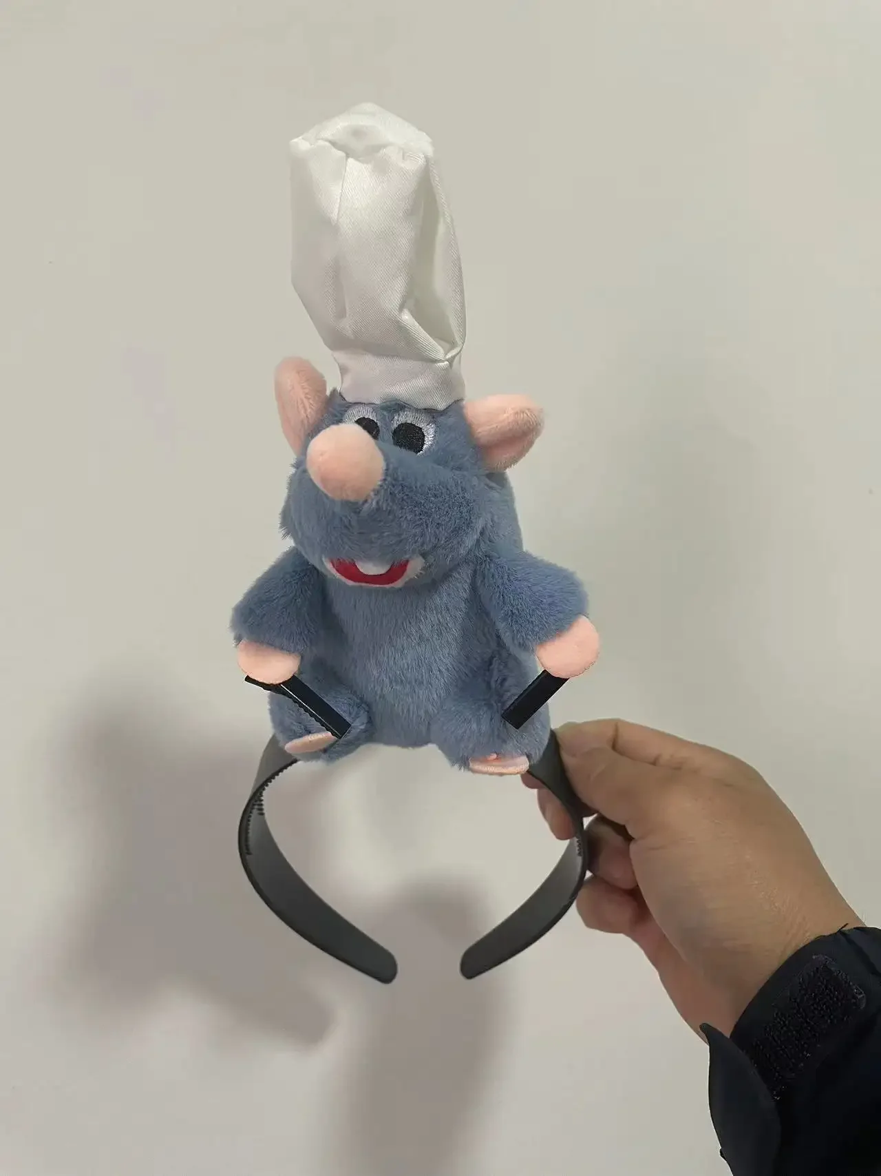 Nueva diadema de peluche de Ratatouille, diadema de dibujos animados de ala ancha francesa, tocado con foto, creatividad, lindos juguetes de regalo para niñas | en línea Nueva diadema de peluche de Ratatouille, diadema de dibujos animados de ala ancha francesa, tocado con foto, creatividad, lindos juguetes de regalo para niñas | en línea