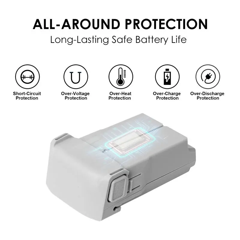 Batteria DJI Mini 3 Pro Originale – Li-Po 2S 2453 MAh, BWX162-2453-7.38, Condizioni Eccellenti