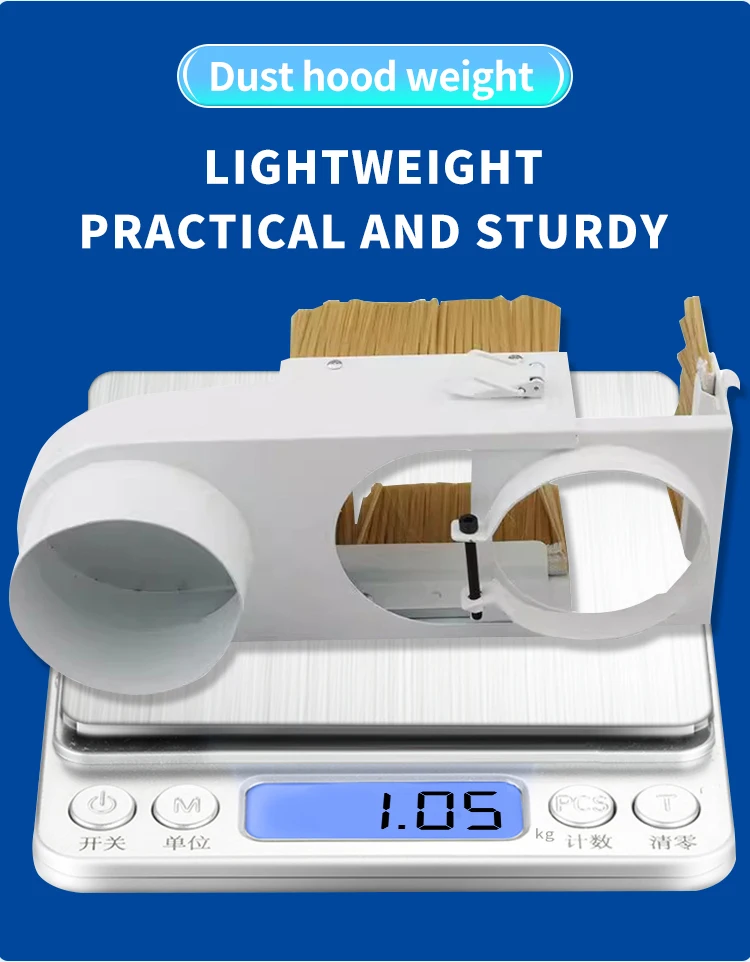 Industrial Vacuum Cleaner Spindle Cnc Milling Machine Dust Hood Cover ...