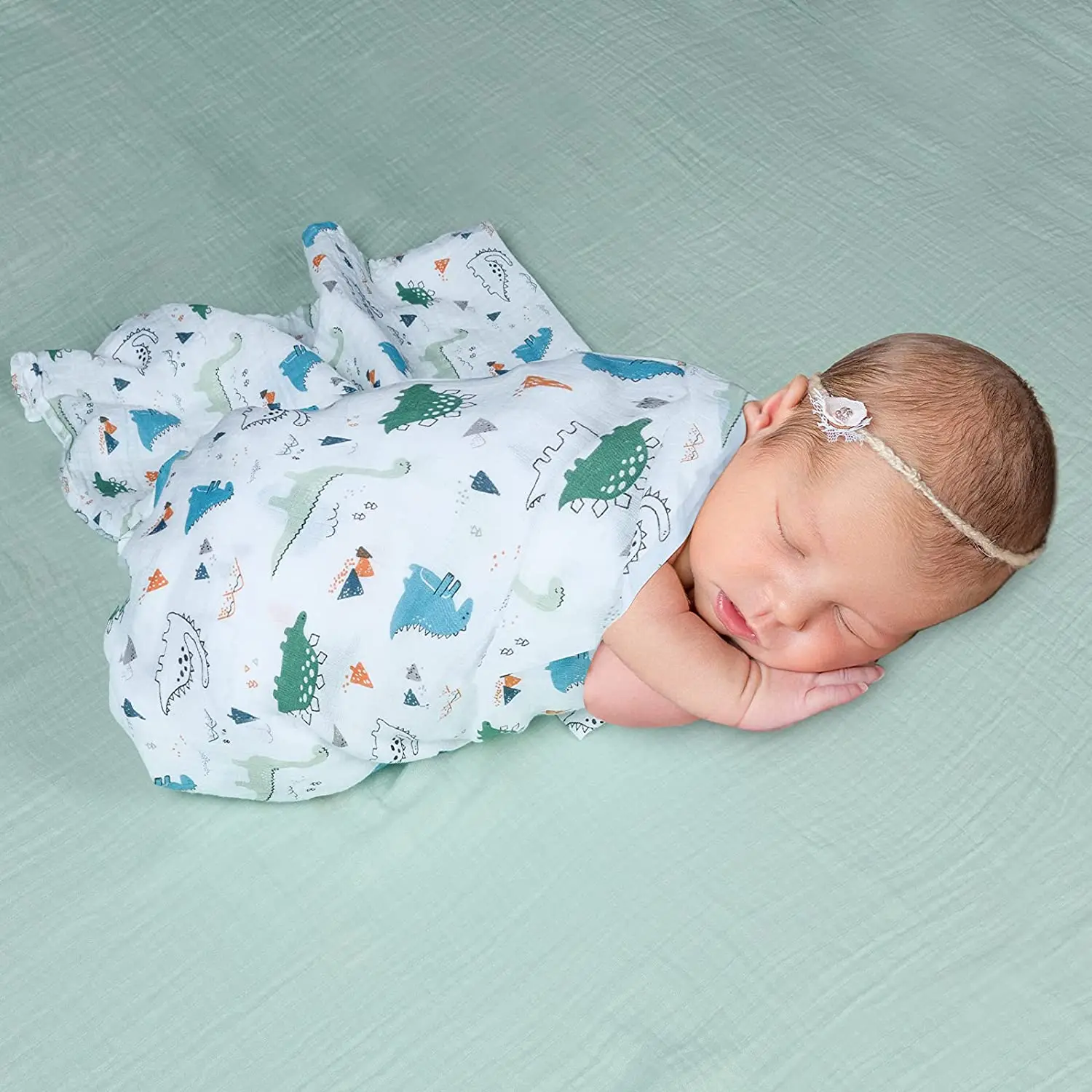Wholesale Custom Print Quilt Bamboo Swaddle Muslin Baby Child Swaddle Blanket Buy Organic