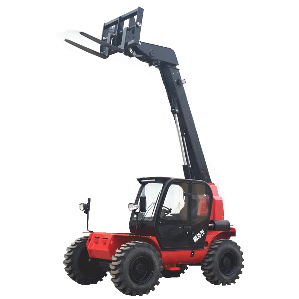 STEEL CAMEL Telehandler Compact Forklift Loader 4ton Telescopic Forklift With 13m Boom Lifting Height