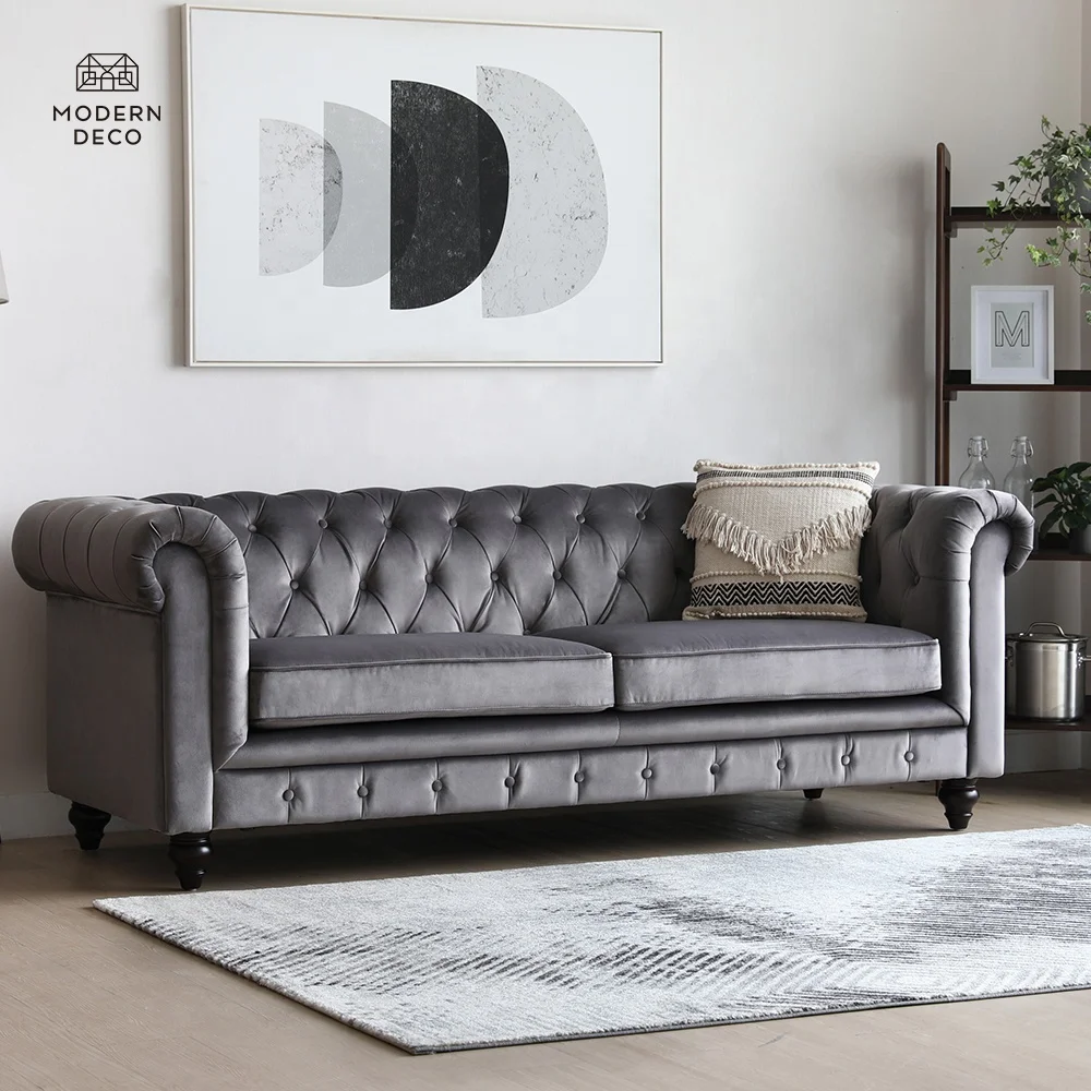 Sametov sofa Chesterfield s ovijanimi dimniki Moderna soba za življenje Vino rdeč Modra Zelena Siva Črna Ruma Zaslonska cena Ležajček