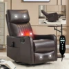 Brown PU + Faux Leather + Fiber Foam and Polyester Fiber Pad