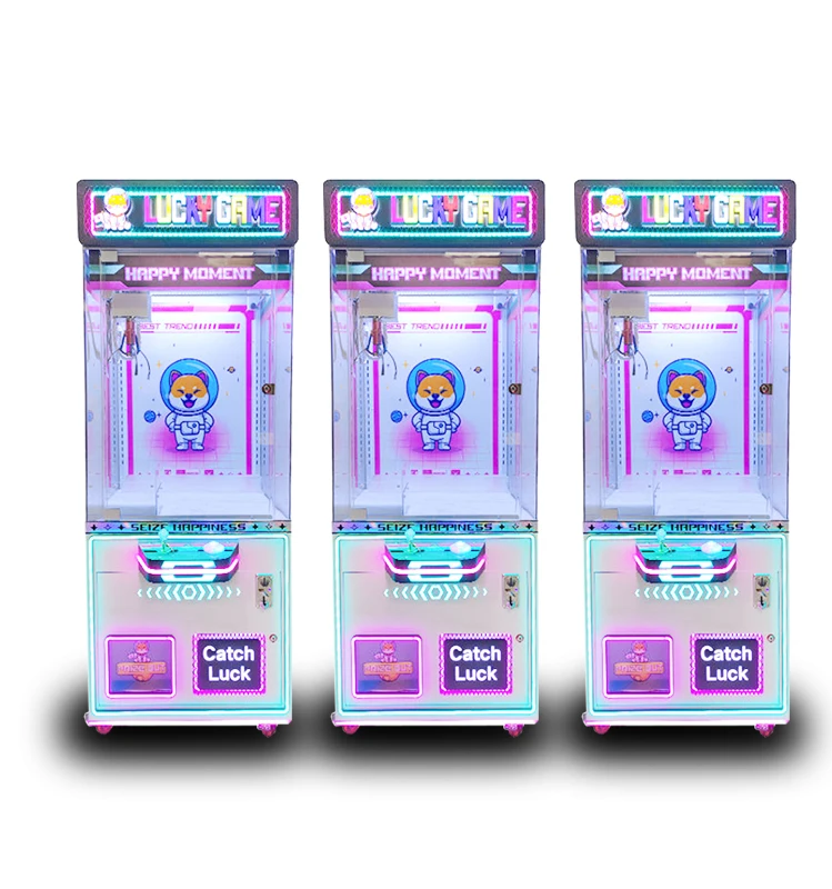 Hot Selling Commercial Arcade Claw Machine for Plush Toys Factory Direct Coin-Operated Prize Catcher Game with Customizable