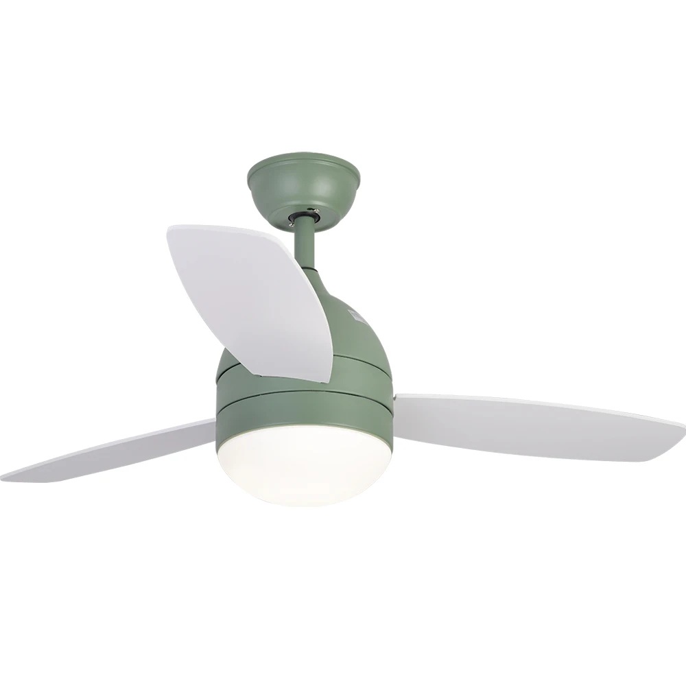 Breezelux Modern Simple Invisible 3 Blades 42 Inch LED Remote Control Ceiling Fan Light