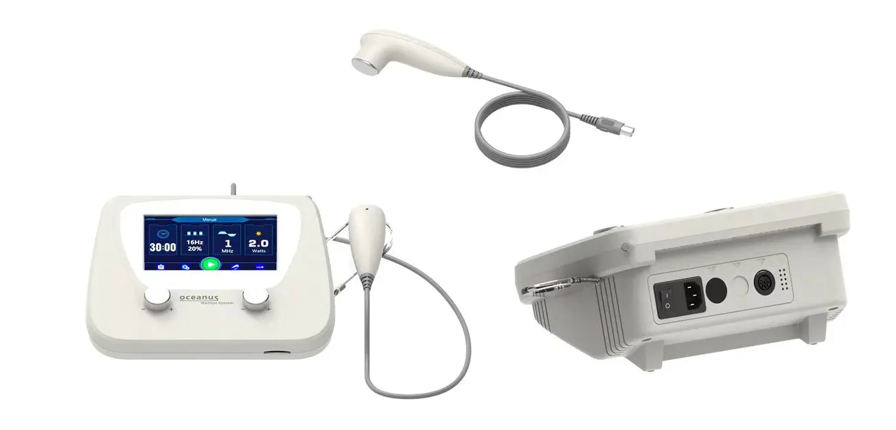 1 & 3 Mhz Medical Therapeutic ultrasound machine physiotherapy products for pain relieve Ultrasound Therapy device