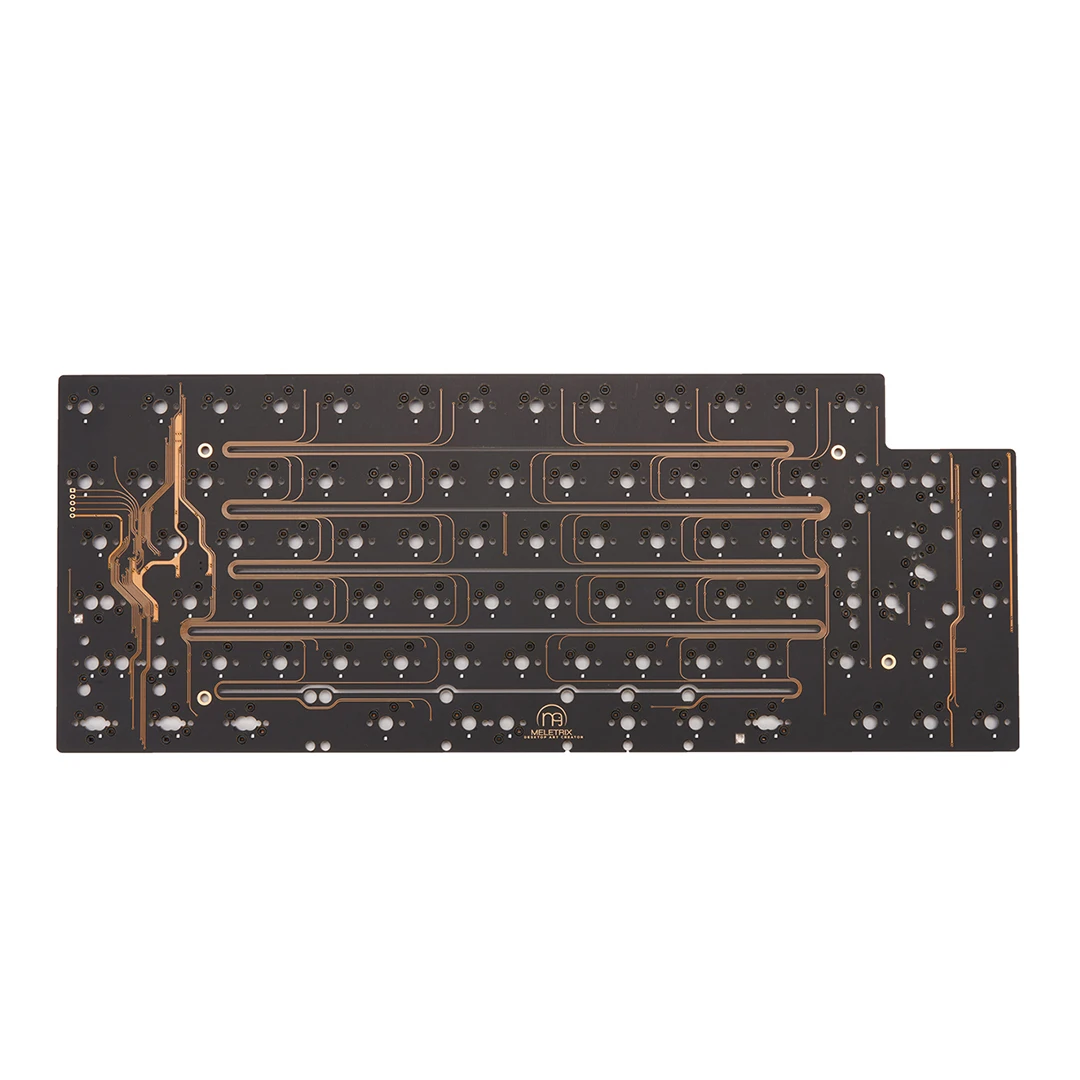 キーボード Zoom75 boog75 PCB Meletrix Zoom 75 メカニカルキーボードプレート PC POM FR4