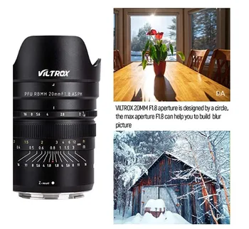 VILTROX 20mm F1.8 Full Frame Wide-Angle Fixed/Prime Manual Focus Lens for Nikon Z Mount Mirrorless Cameras Z7 Z6 detail image
