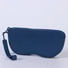 Dark blue (silicone zipper glasses bag)