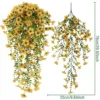 Tapiz de pared violeta eucalipto de malla 45 (amarillo)