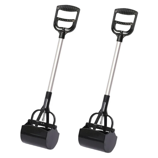 Heavy Duty Aluminium Handle Poop Scooper Shovel Long Reach Dog Waste