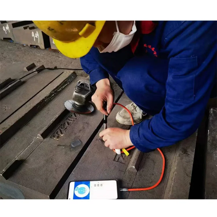 MLH350 Leeb Hardness Tester with a Mobile App the Hardness Value Is Displayed on the Phone Richter Hardness Tester