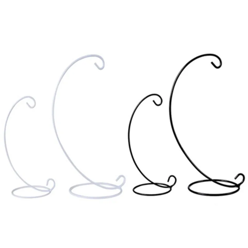 Desktop Metal Fish Tank Display Racks Terrarium Spiral Ornament Holder Stand Iron Succulent Pots Hanger Rack