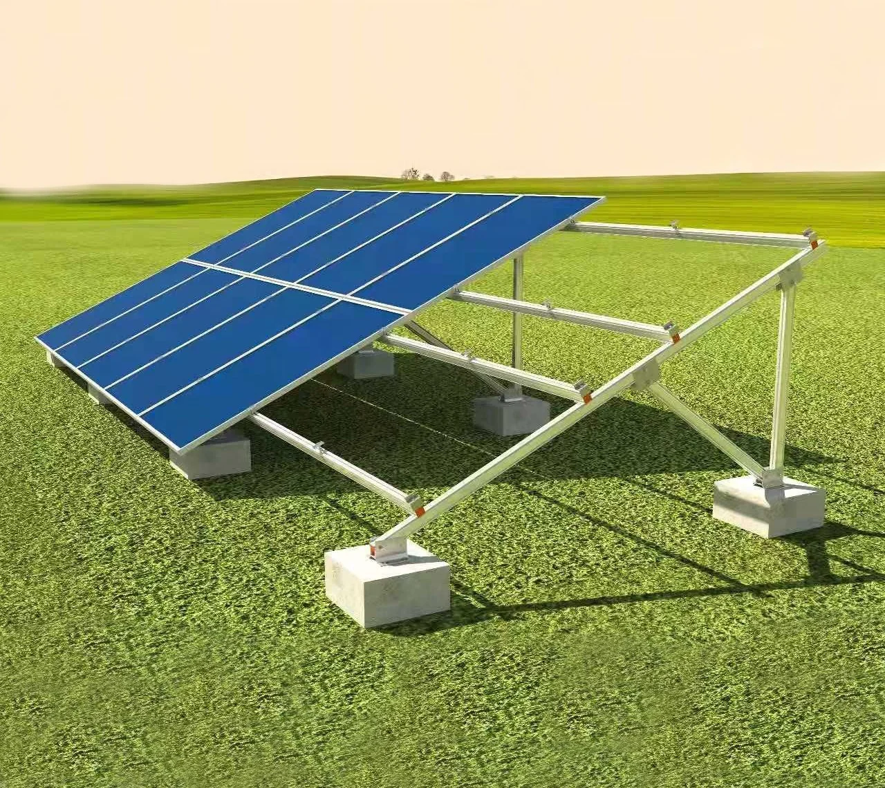 Growatt SPF5000ES 5kw Solar Ground Mounting Solar Panel System 5kw 10kw Off Grid Solar Energy System