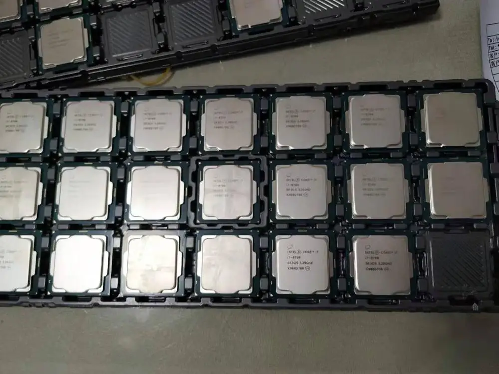 Original Core I7 8700K Processor Brand Used I3 I5 I7 Multi Model Processor High Quality Laptop Desktop CPU Processor
