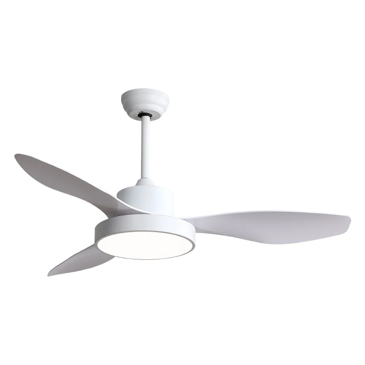 220v Modern 52inch 3blades Led Ceiling Fan With Remoite Control Celing ...