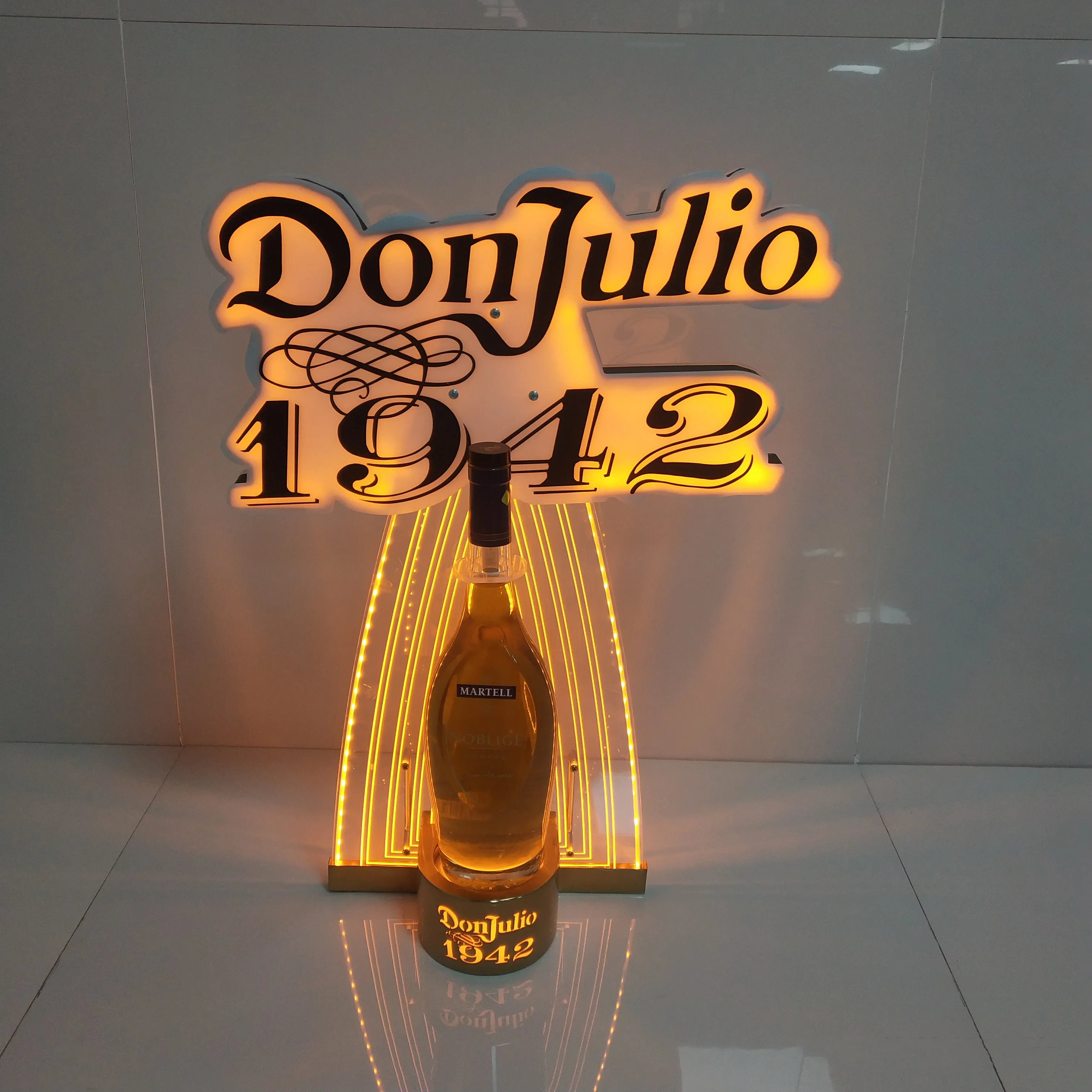 LED Custom Don Julio 1942 Bottle Presenter 