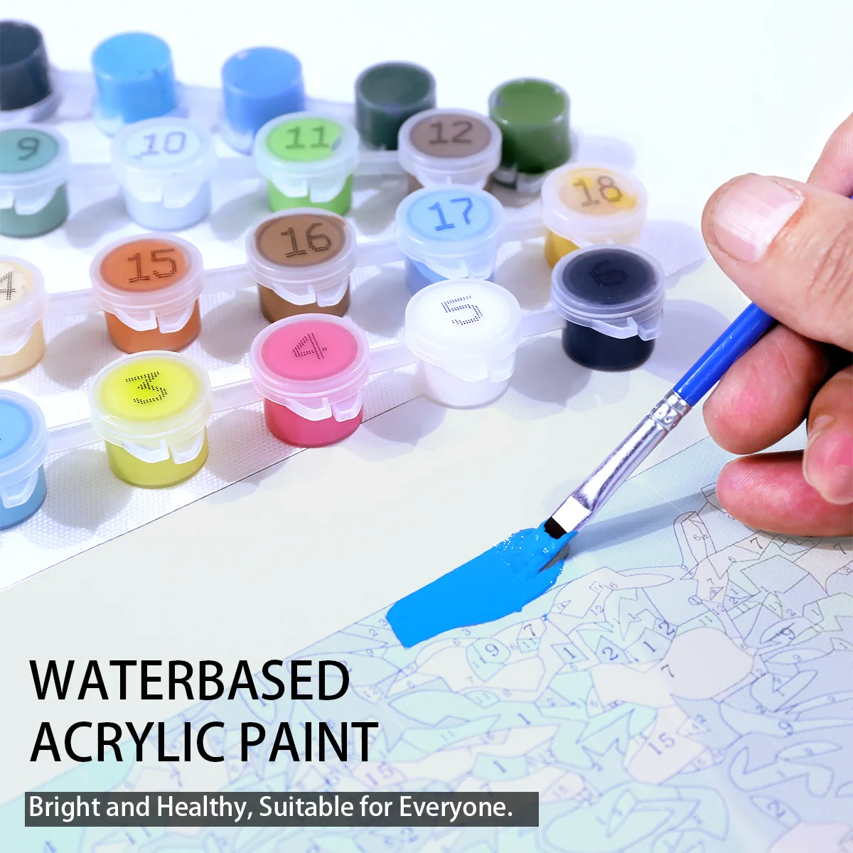 Custom Painting by Numbers: DIY Abstract Paint by Numbers Kits for Adults, Perfect for Dropshipping