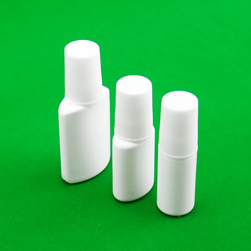 product matte nail polish bottle white with brush 15ml free ldpe dropper hdpe chemical plastic petrol bottle with spout beauty industry-35