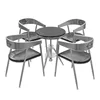 1 table and 4 chairs