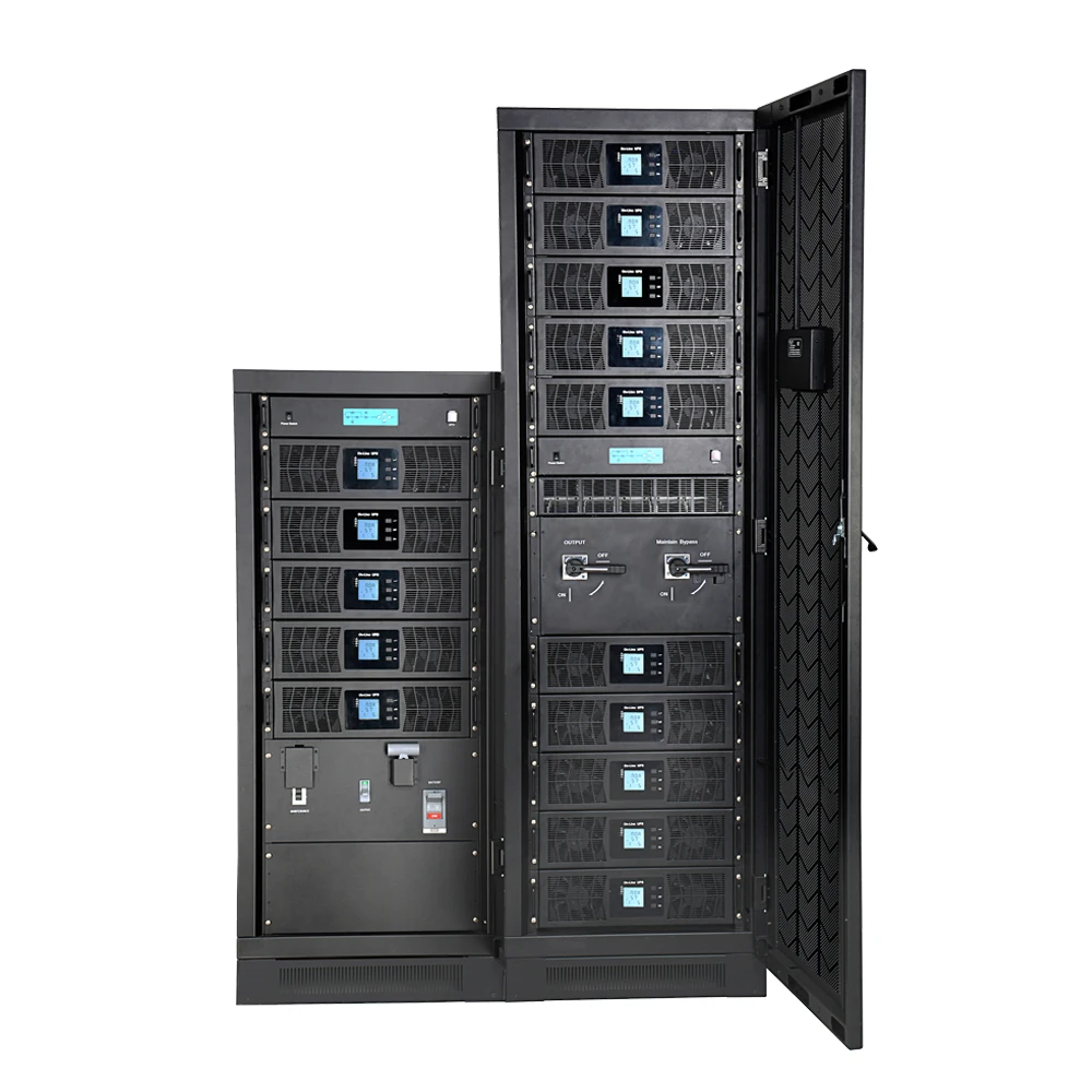 Modular UPS  120KVA High Frequency UPS 380V Backup Power System for Data Center