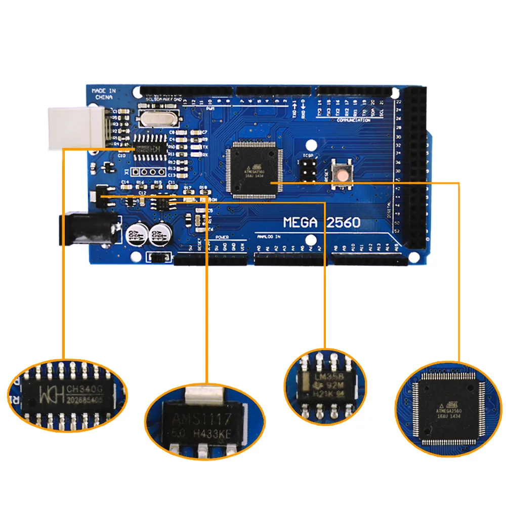 KEYESTUIDO CH340 MEGA 2560 R3 Controller Board for arduino mega 2560