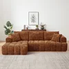 Left Chaise Orange