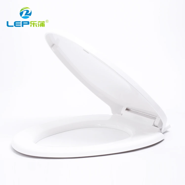 Cachet Quiet-Close Elongated Closed Front Plastic Toilet Seat 19 inch V shape