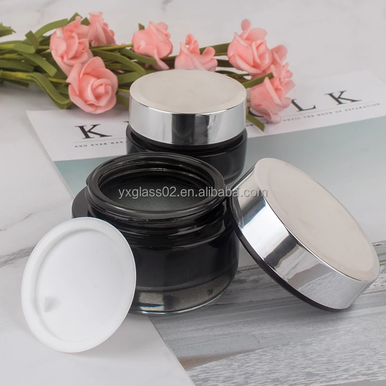 Luxury Cosmetic skincare packaging glass bottle set customization skincare cosmetic packaging glass container supplier manufacture