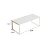 White frame, small size, 30 x 19 x 14.2 cm