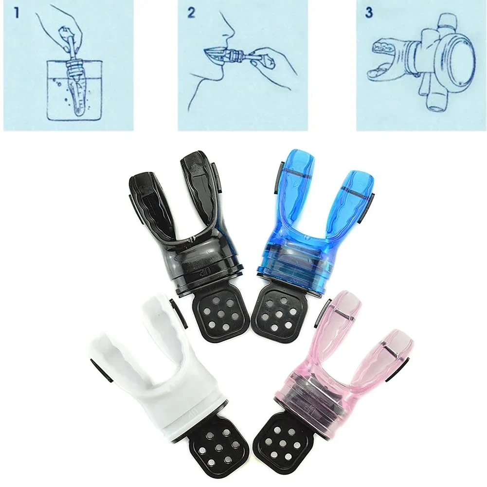 Diving Snorkeling Octopus Silicone Regulator Mouthpiece With Regulator