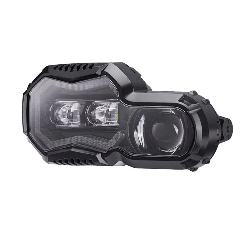 Genuine LED high and low beam motorcycle headlamp for BMW F800 headlamp details