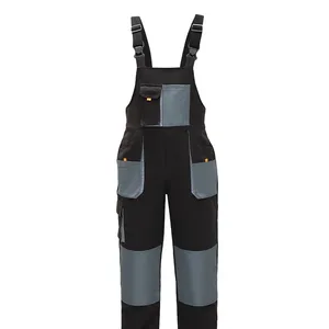 Men Overall Scrubs Multi Pockets Workwear Jumpsuits for Men Out Jumpsuit Coverall Trousers Work Bib Pants