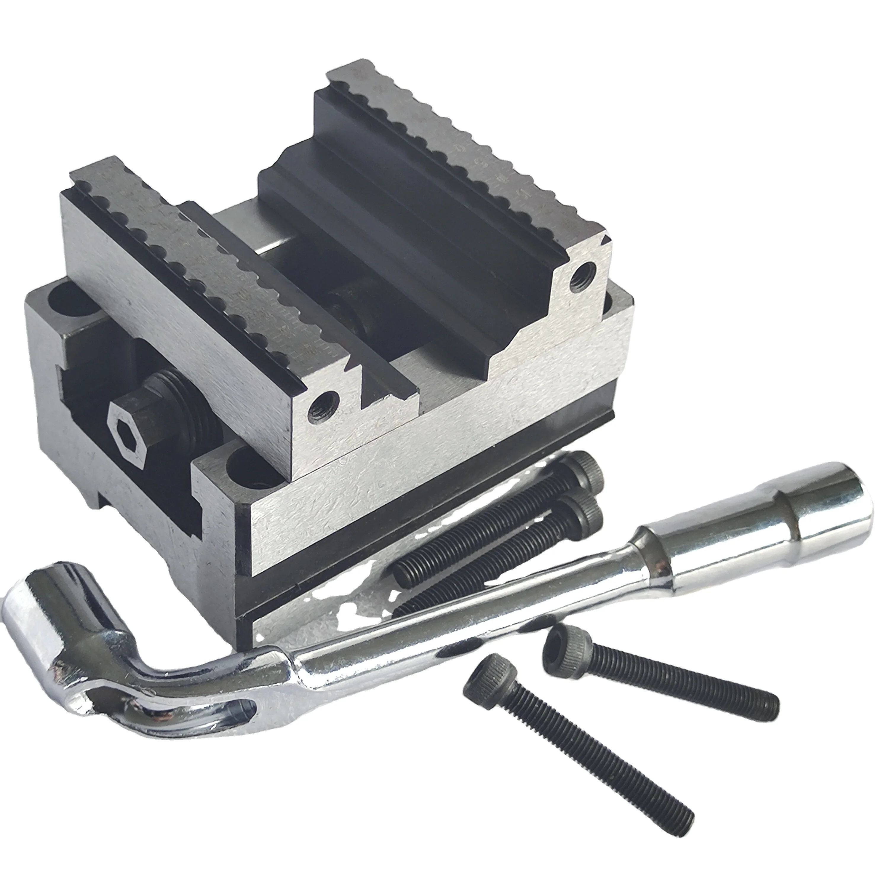 Increased Claw Height Precision Self Centering Vise Clamp Fixture H54 Style 4-axis 5-axis Universal Vice Precision Vise CNC Vice