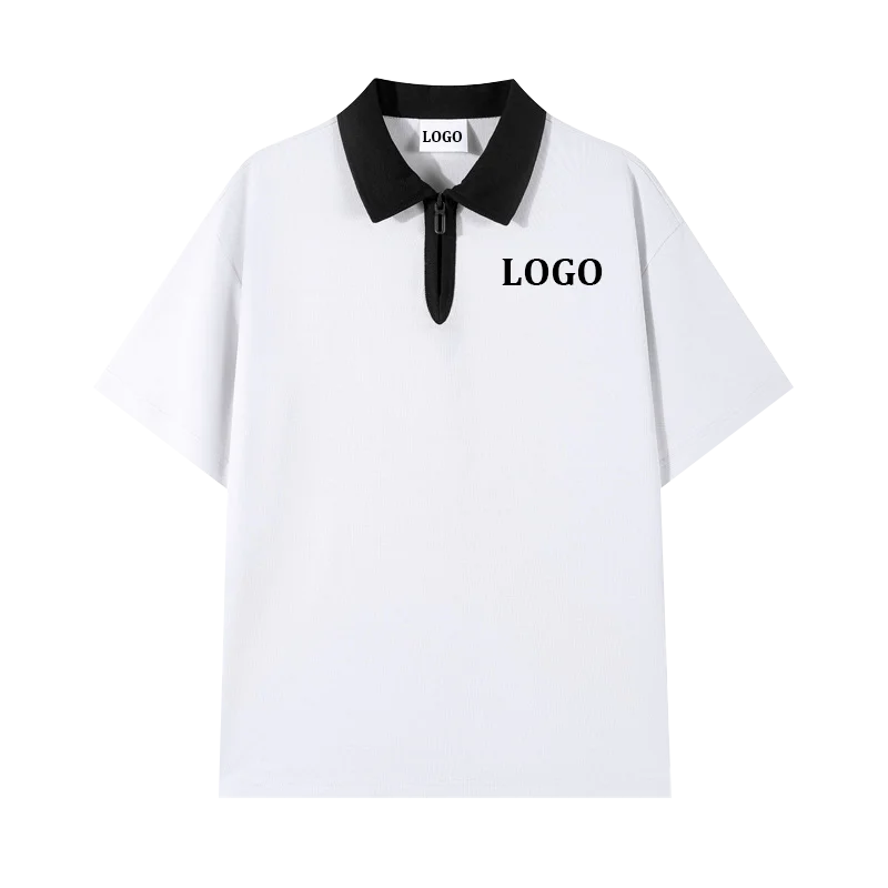【送料&関税込】MSGM White Polo With Classic Collar And Logo Msgm White Polo With Classic Collar And Logo Embroidered On