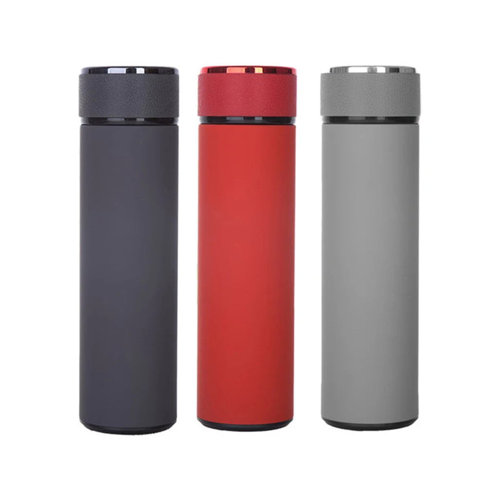Insulated Vacuum Flask Bottles Water Tea Infuser Double Wall Thermal Cup Thermos 