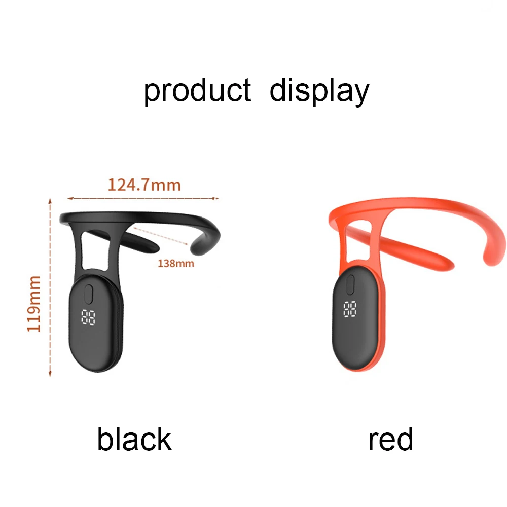 Корректор осанки для мужчин и женщин с вибрационным напоминанием детей висячий шейный дисплей