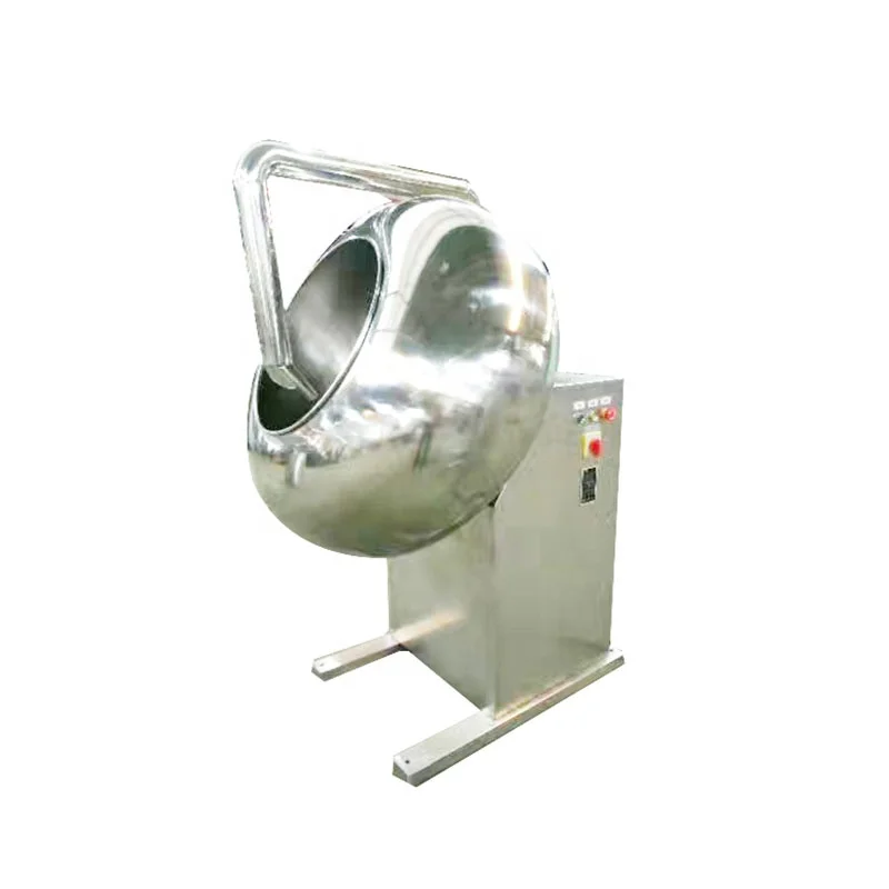 LST Multifunctional Small Sugar Coating Pan Machine for Almonds Chocolate Peanut Candy Condition New