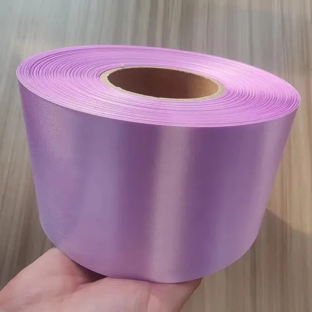 Wholesale 10cm 4inch big size satin ribbon for house top decoration