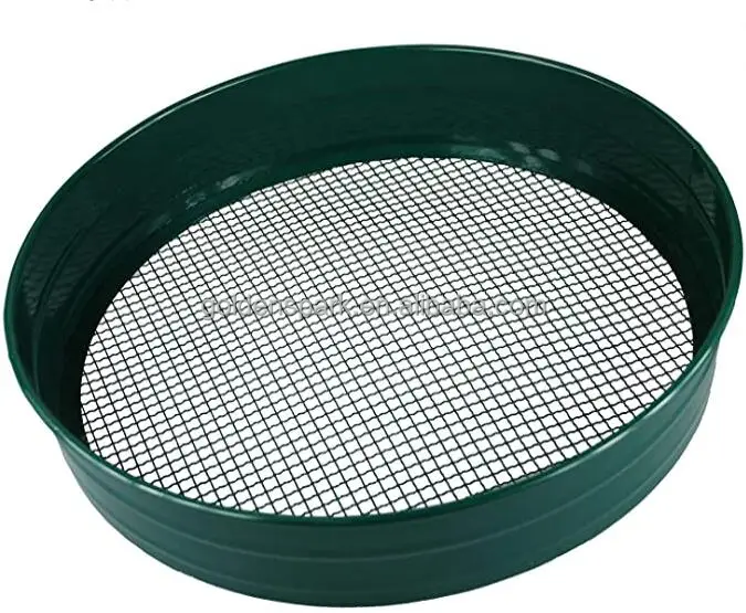 Garden Sieve Riddle Riddler Soil Sifter Compost Aerator Gardening Tool ...