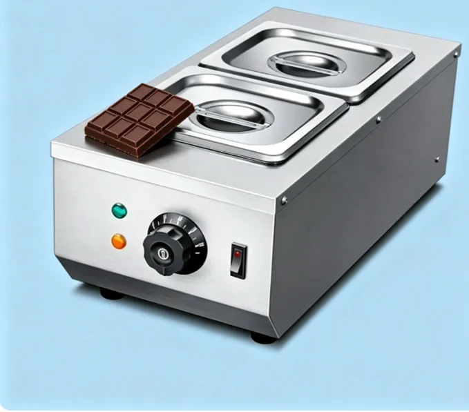 TEBAK Commercial Grade Constant Temperature Chocolate Melter | Reliable Chocolate Melting Device New Launch
