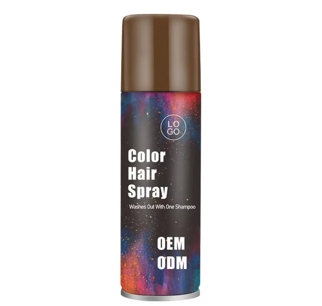 Disposable Hair Color Spray Fast Drying Temporary Hair Dye Temporary