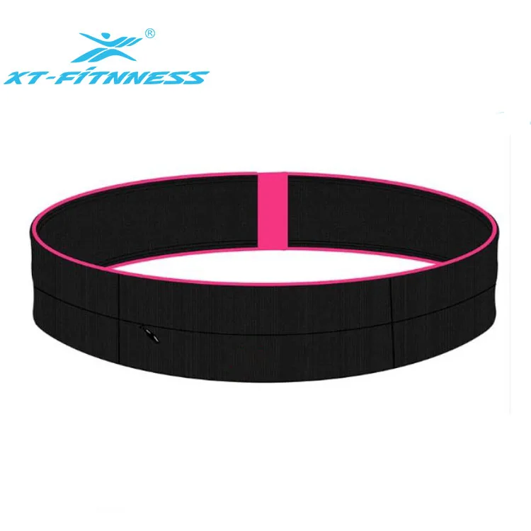 Оптовая продажа, эластичная Спортивная поясная сумка с принтом на заказ