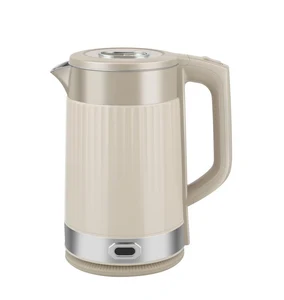 2026 Popular Double Wall 1.5 Jug Kettle Electric Water Boiler Pot with Temperature Control and Cordless Feature for Home Use