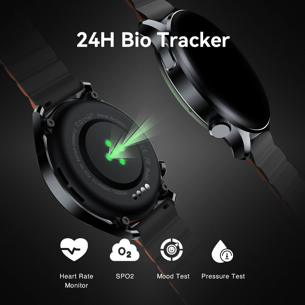 W13 Xiaomi Smartwatch Imilab IMILAB W13 Smartwatch AMOLED Display 15 Days  Battery Life