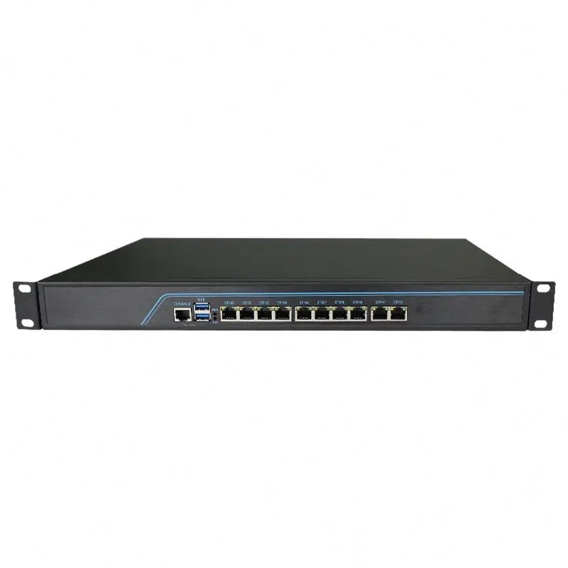 3855u 1U Rack mount Server DDR4 MSATA SSD 10* RJ45 GigabitEthernet Lan ...