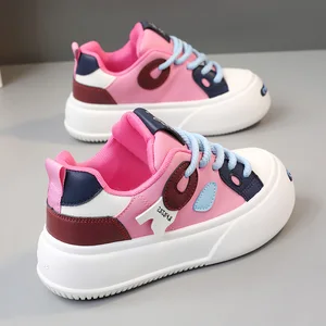 K1702 New  Women's Shoes Heightening Board Shoes Platform Sole Fashion Trend Women's Shoes