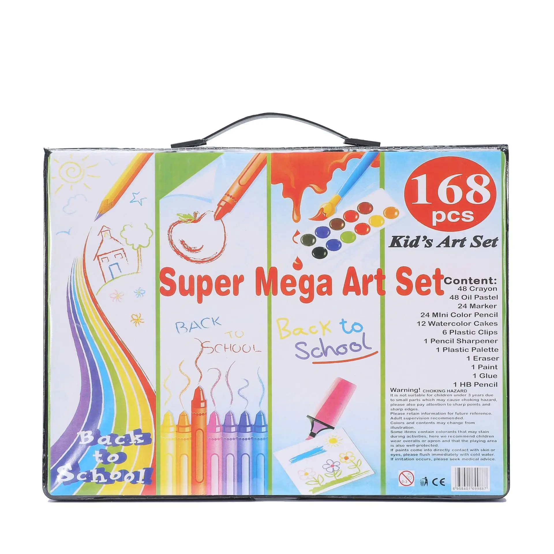 Artist's set painting case 168 pcs, CATEGORIES \ For children \ Art  supplies