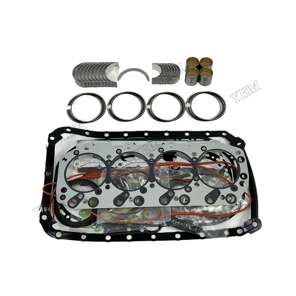 For Isuzu 4JG1 Overhaul Re-ring Kits Engine Rebuild Kit 6