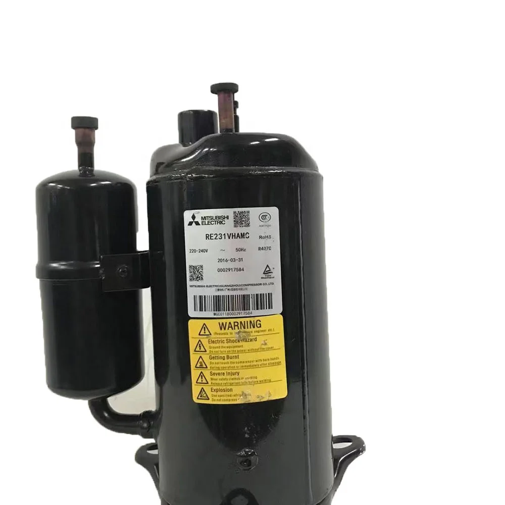 Mitsubishi Heat Pump Air Energy Air Conditioning Make Compressor Equations  RE231VHAMC